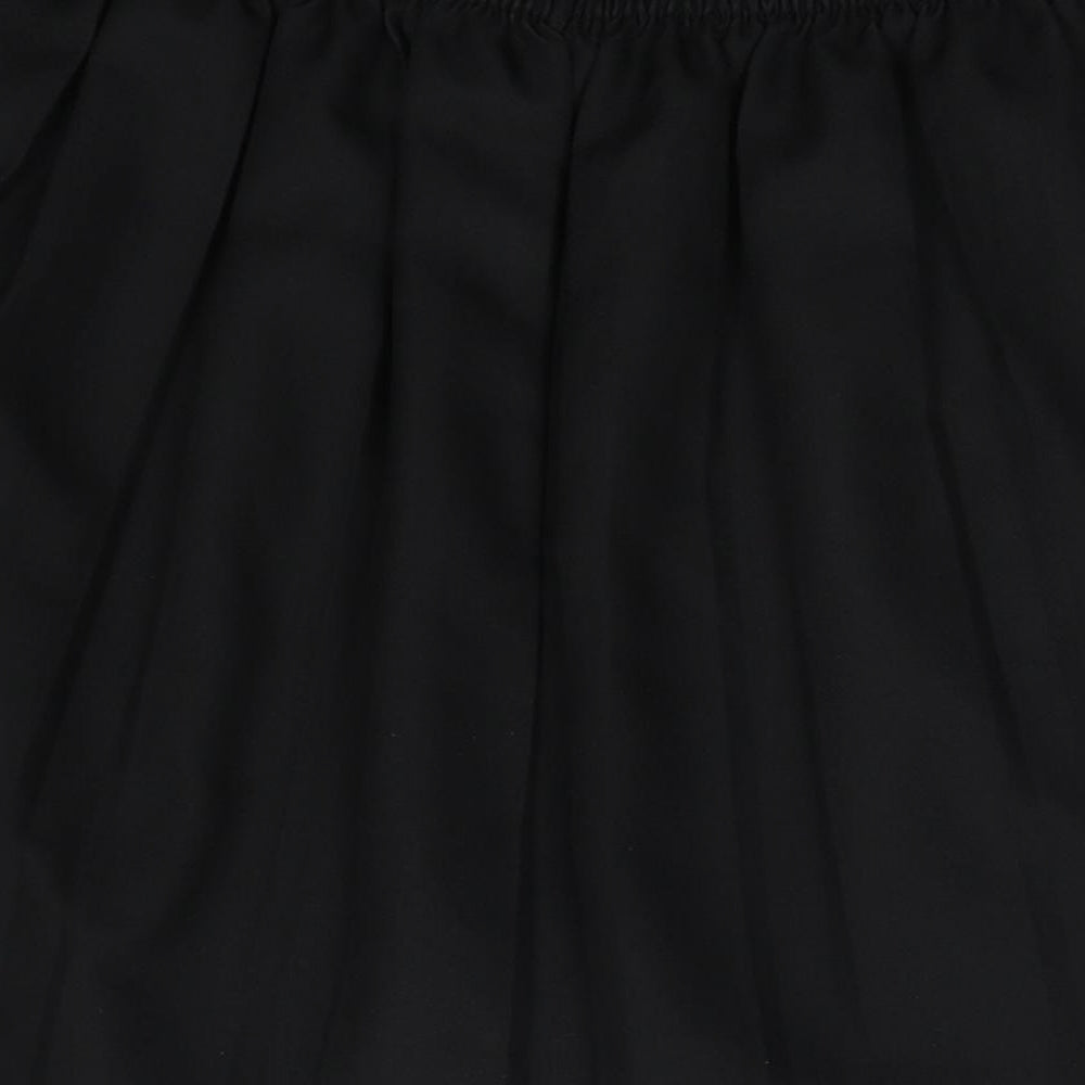 dean schoolwear Girls Black  Polyester A-Line Skirt Size 13-14 Years  Regular