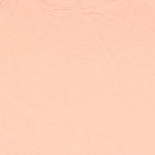 M&S Girls Multicoloured Solid Polyester Top Pyjama Top Size 12-13 Years