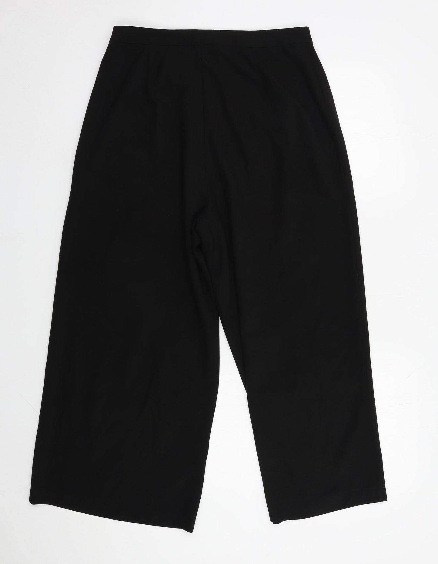 Primark Womens Black  Polyester Dress Pants Trousers Size 12 L24 in Regular
