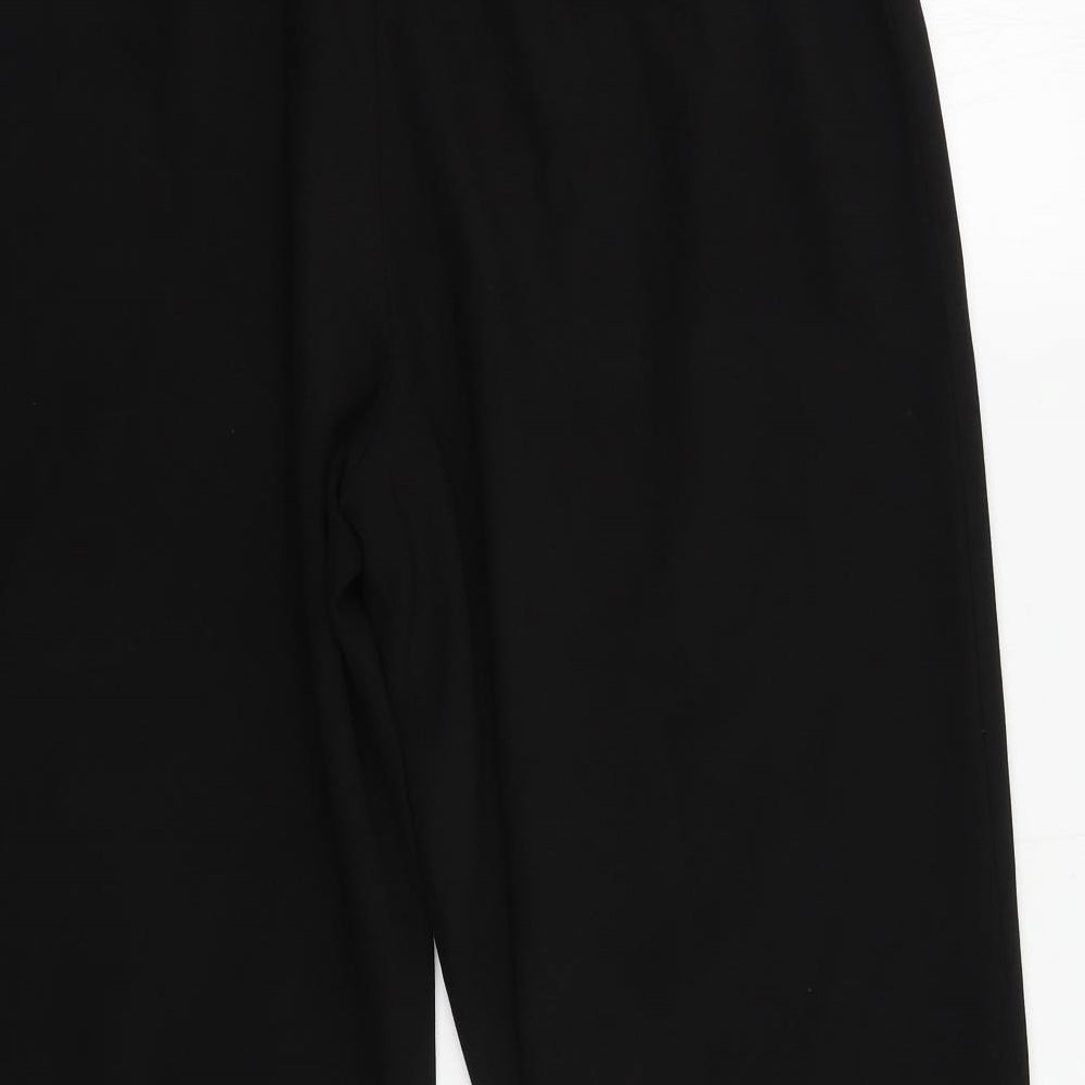 Primark Womens Black  Polyester Dress Pants Trousers Size 12 L24 in Regular