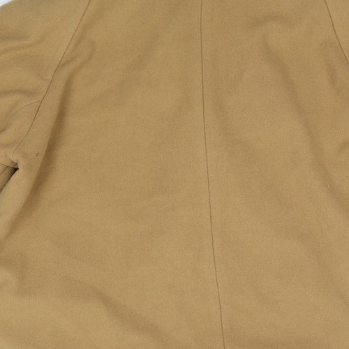 First Avenue Womens Brown   Overcoat Coat Size 14