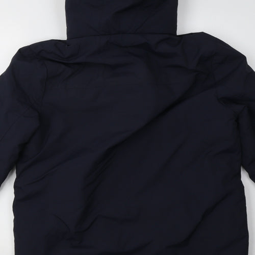 M&S Boys Blue   Puffer Jacket Coatigan Size 13-14 Years