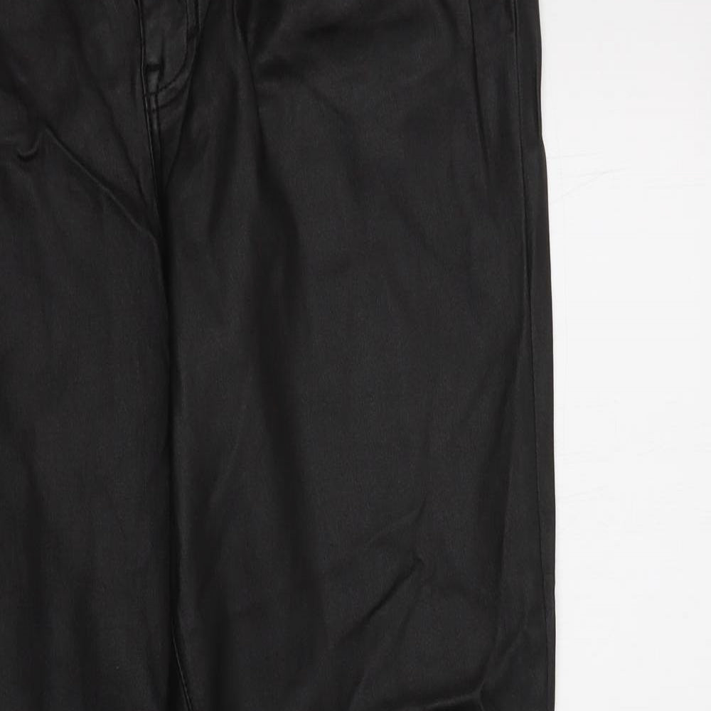Nutmeg Womens Black  Viscose Jegging Trousers Size 20 L30 in Regular