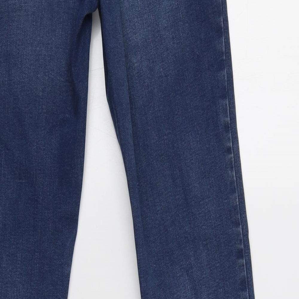 Primark Womens Blue  Cotton Jegging Jeans Size 12 L31 in Regular