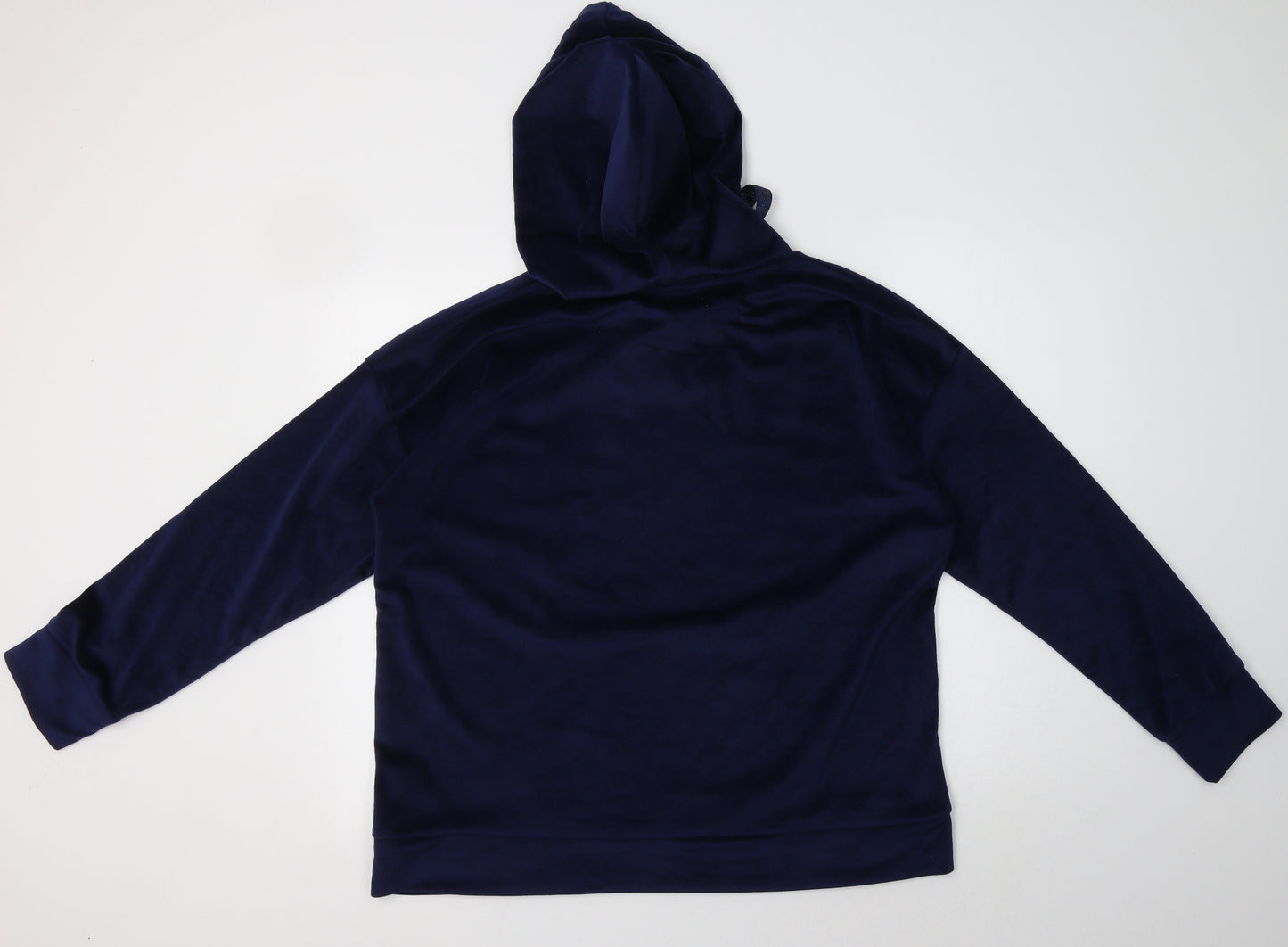 La marquise Womens Blue  Polyester Pullover Hoodie Size M