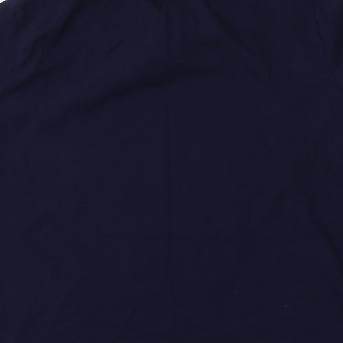 George Womens Blue  Cotton Top Pyjama Top Size 12   - Dear Santa