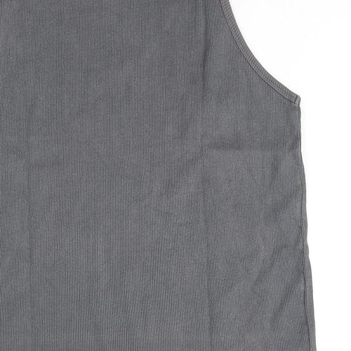 Cedar Wood State Mens Grey  Cotton  T-Shirt  Round Neck