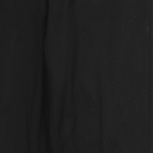 NEXT Mens Black  Polyester Trousers  Size 30 in L30 in Regular
