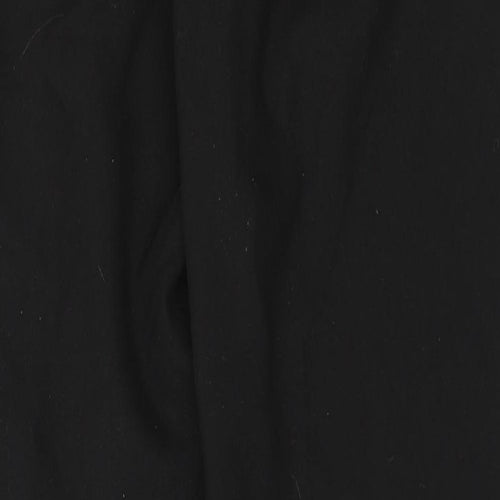 NEXT Mens Black  Polyester Trousers  Size 30 in L30 in Regular