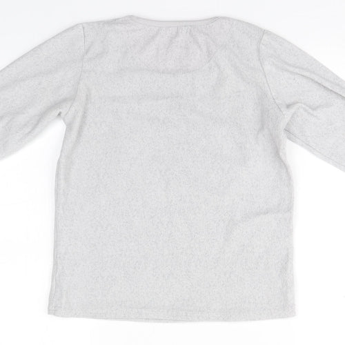 Primark Girls Grey   Top Pyjama Top Size 10-11 Years   - Sleep Queen