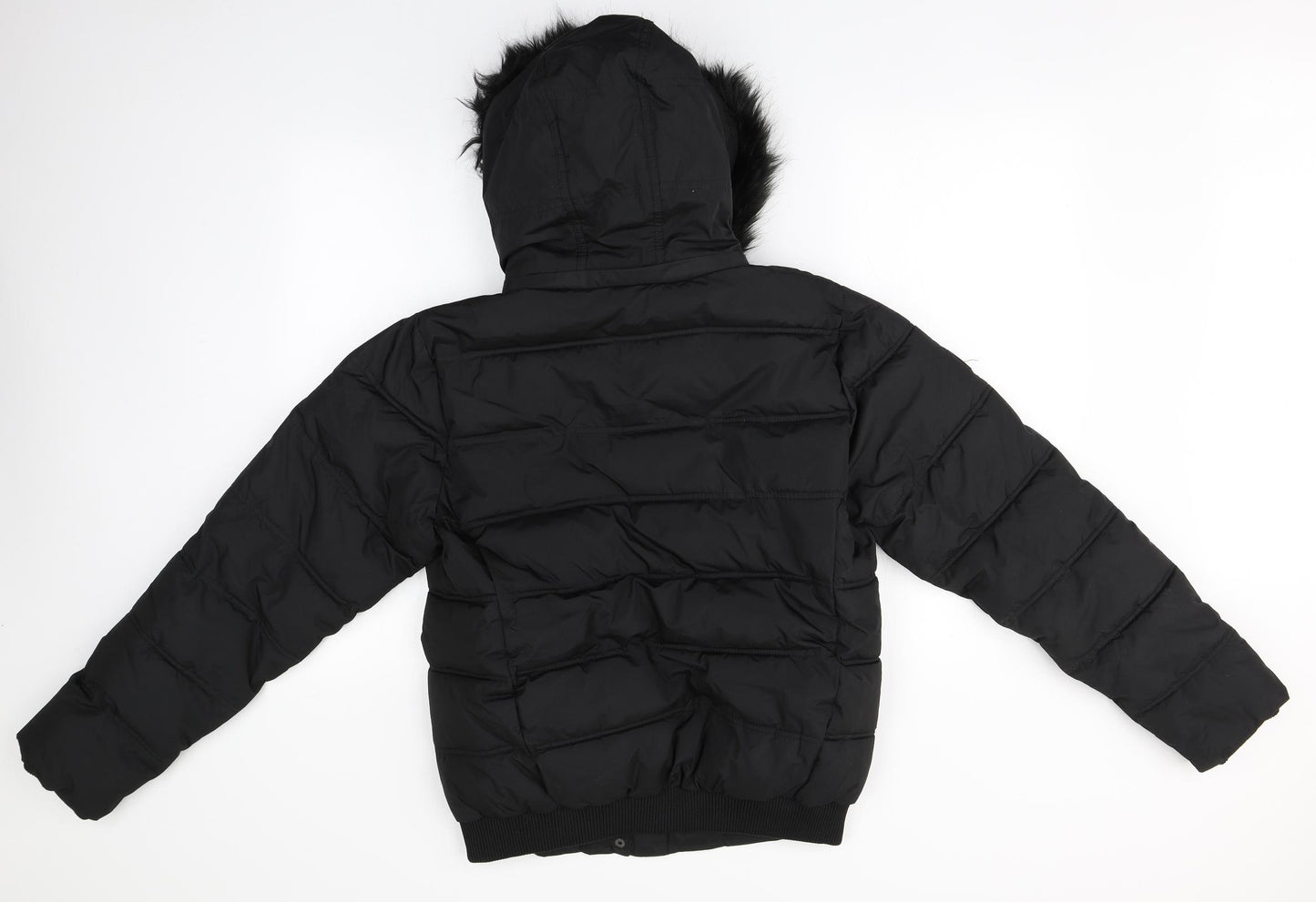 Everlast Womens Black   Puffer Jacket Coat Size 12