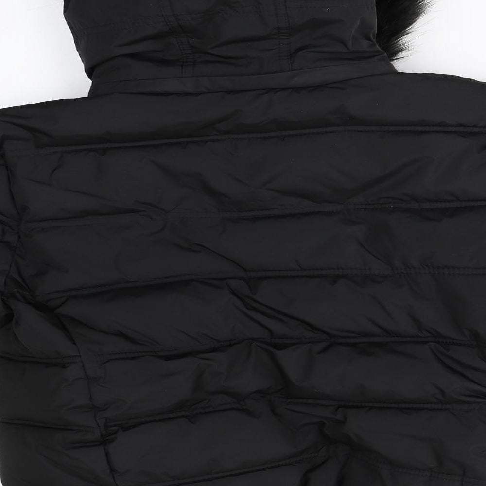 Everlast Womens Black   Puffer Jacket Coat Size 12
