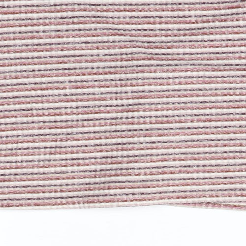 Primark Womens Multicoloured V-Neck Striped Polyester Cardigan Jumper Size 14