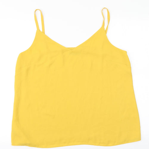 F&F Womens Orange  Polyester Basic Tank Size 18 Off the Shoulder