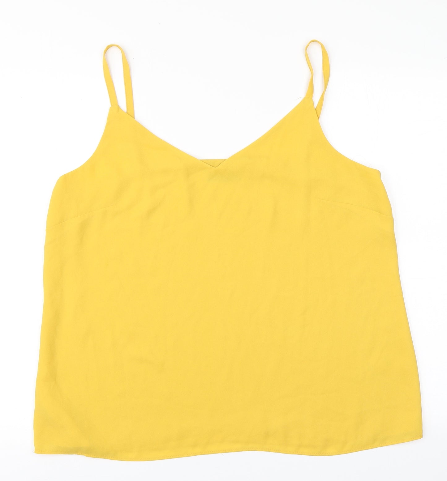 F&F Womens Orange  Polyester Basic Tank Size 18 Off the Shoulder
