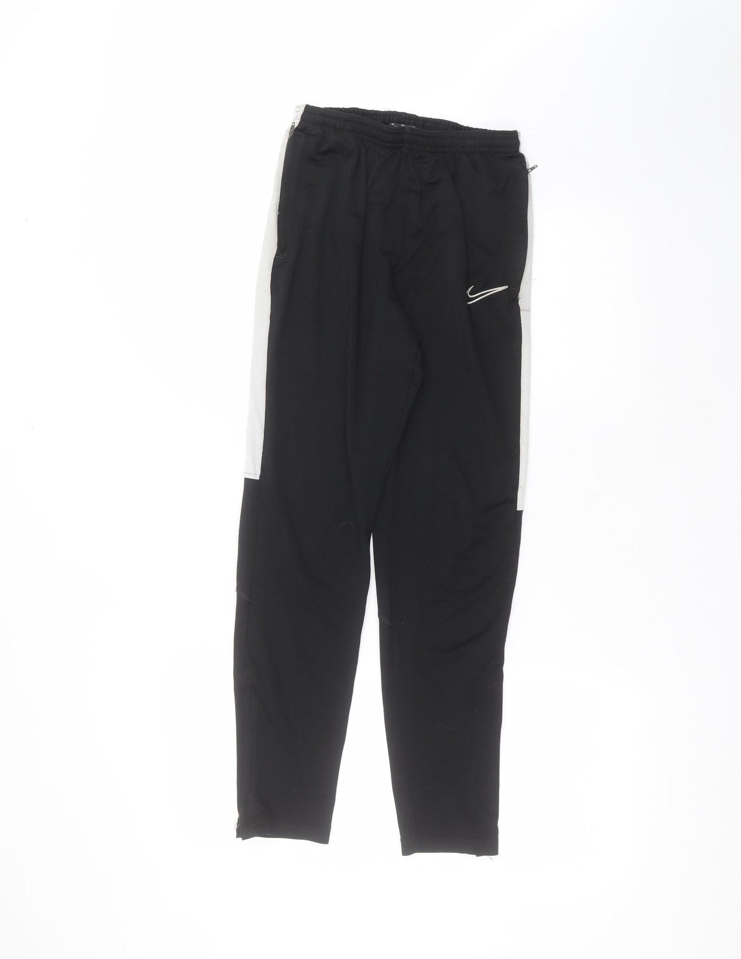 Nike Boys Black  Polyester Sweatpants Trousers Size XL  Regular