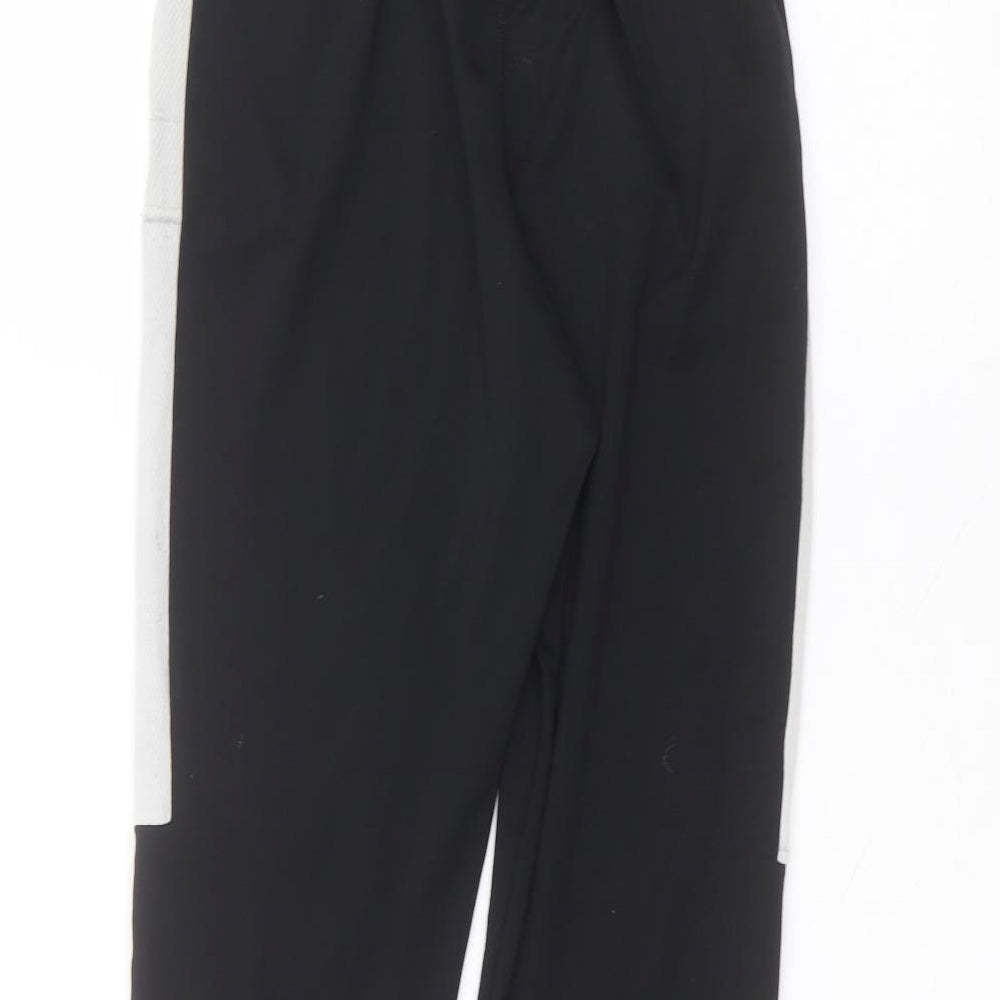 Nike Boys Black  Polyester Sweatpants Trousers Size XL  Regular
