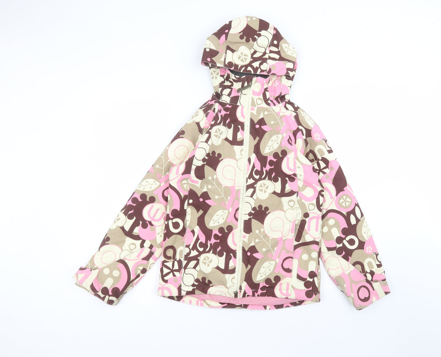 Animal Womens Multicoloured   Parka Coat Size S
