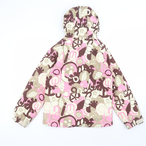 Animal Womens Multicoloured   Parka Coat Size S