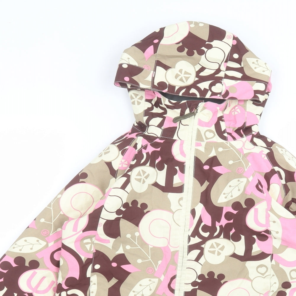 Animal Womens Multicoloured   Parka Coat Size S