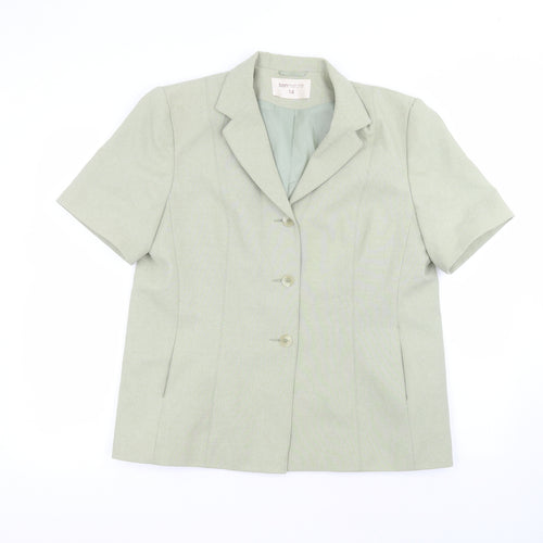 Bonmarché Womens Green   Jacket  Size 14