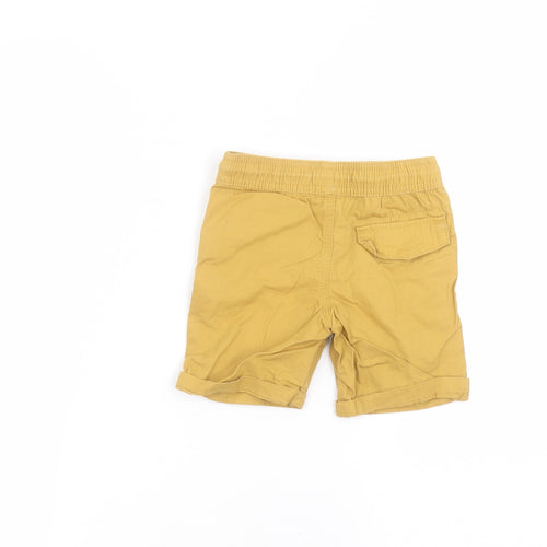 Primark Baby Yellow  Cotton Cropped Trousers Size 18-24 Months