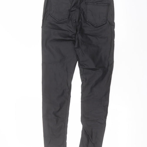 New Look Womens Black  Viscose Trousers  Size 12 L25 in Regular