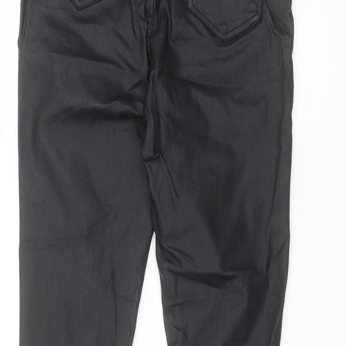New Look Womens Black  Viscose Trousers  Size 12 L25 in Regular
