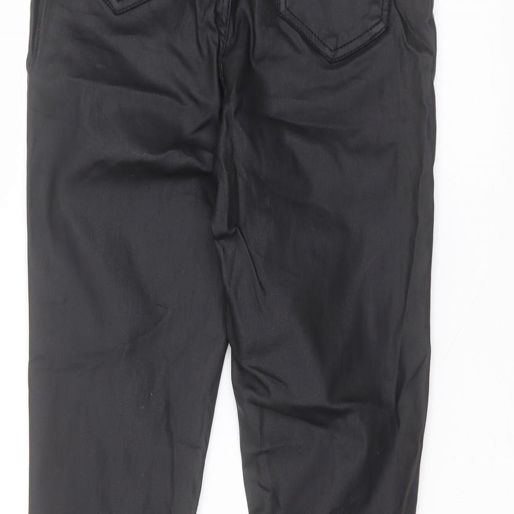 New Look Womens Black  Viscose Trousers  Size 12 L25 in Regular