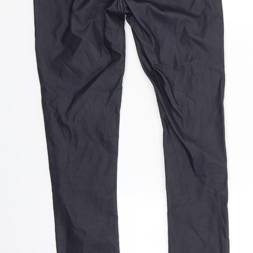 BYoung Womens Grey   Jegging Trousers Size 27 in L31 in Regular  - Skinny Subtle Sheen Deep Waistband