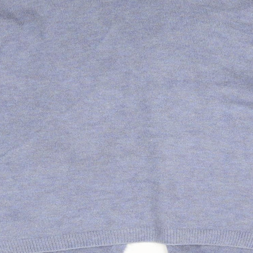 Per Una Womens Blue V-Neck  Acrylic Cardigan Jumper Size XL   - Waterfall Cardigan Bluebell blue