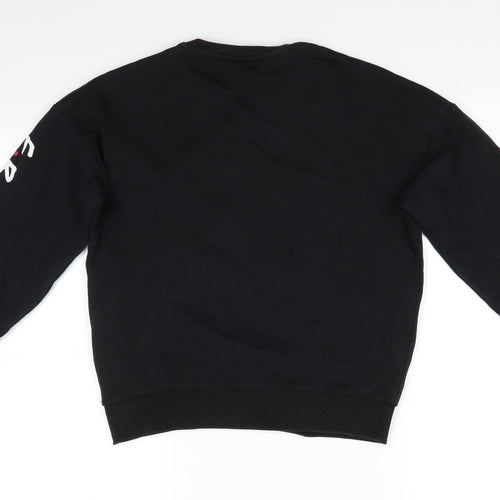 Friends by M&Co Girls Black  Cotton Pullover Sweatshirt Size 13 Years   - Central Perk Friends Coffee