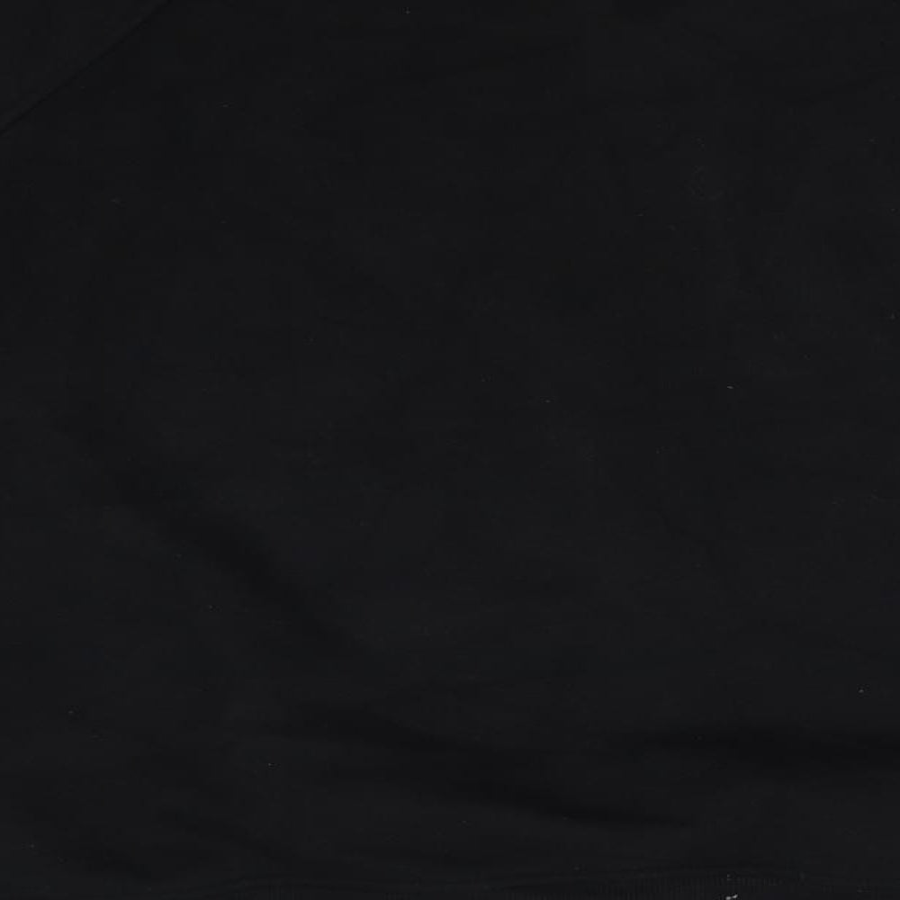 Good Move by M&S Womens Black  Cotton Pullover Sweatshirt Size 14