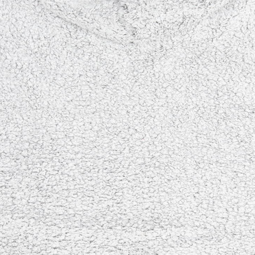 Primark Womens Grey Solid Polyester  Pyjama Top One Size   - Fluffy texture Lounge Hoodie