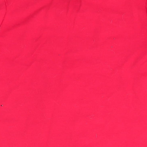 George Girls Red Animal Print Cotton  Pyjama Top Size 3-4 Years   - Merry Kindness Christmas