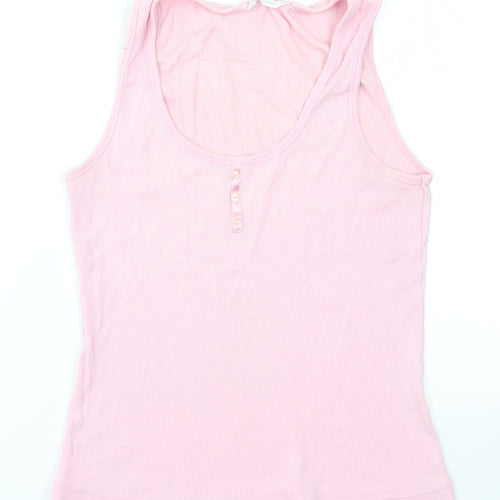 Sleepwear Womens Pink Solid   Pyjama Top    - Pale pink