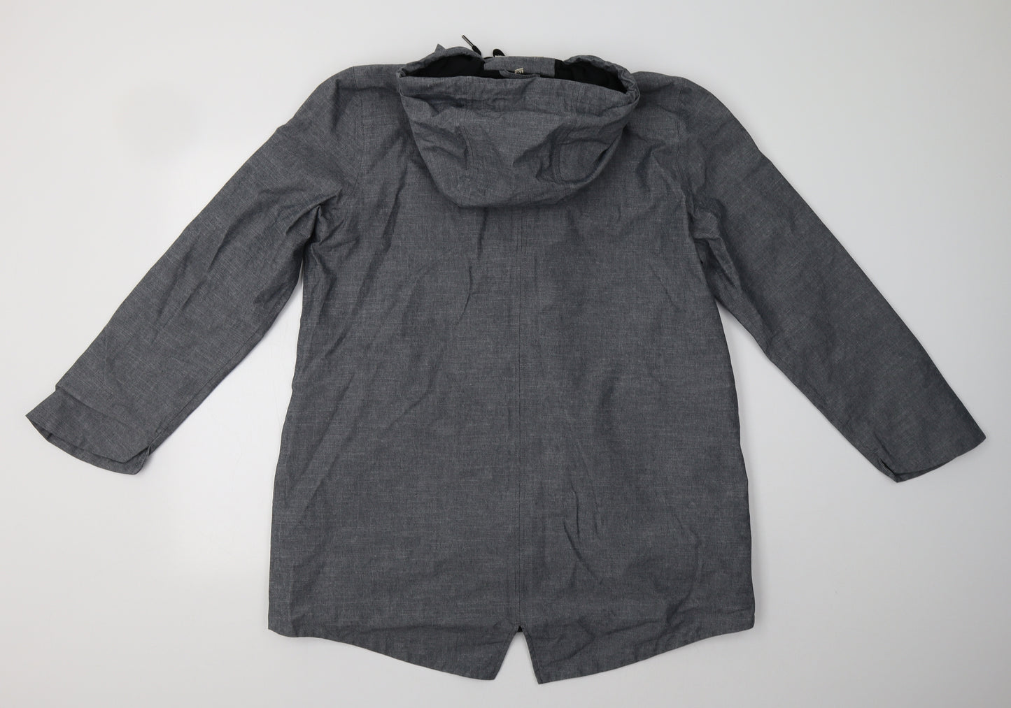 Seasalt Cornwall Womens Grey   Rain Coat Coat Size 16