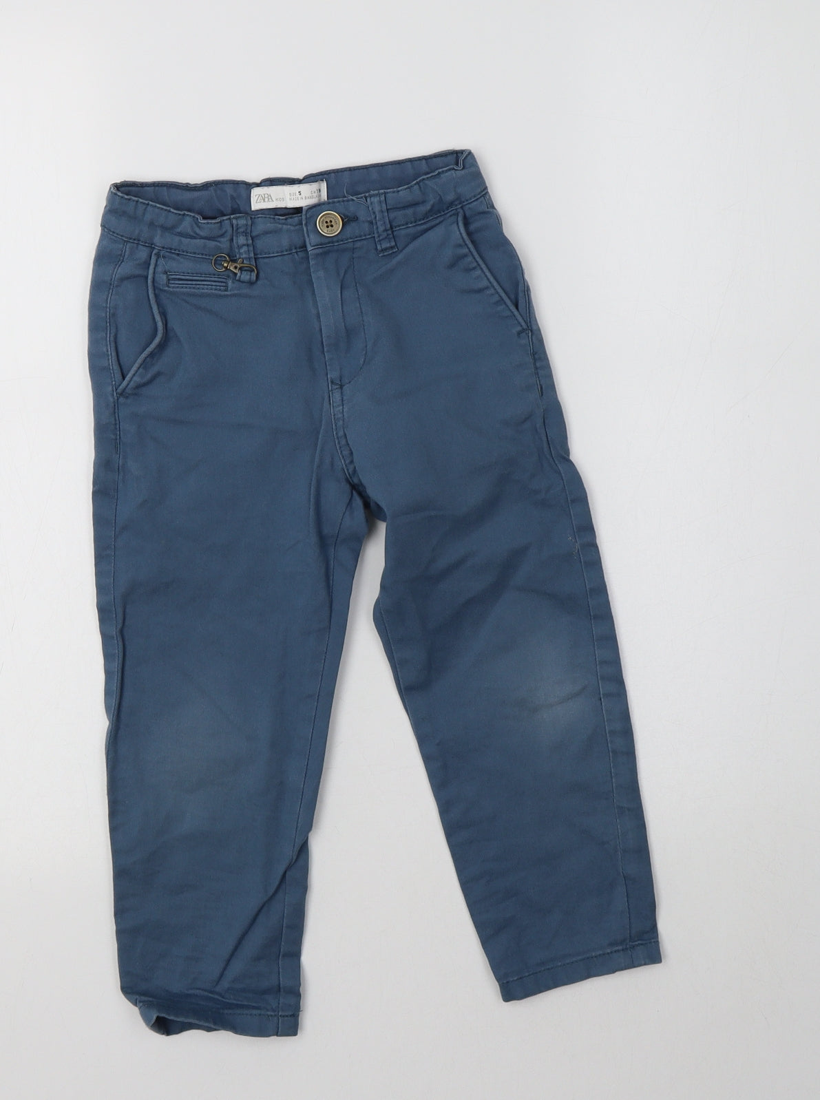 Zara Boys Blue   Chino Trousers Size 5 Years  Regular