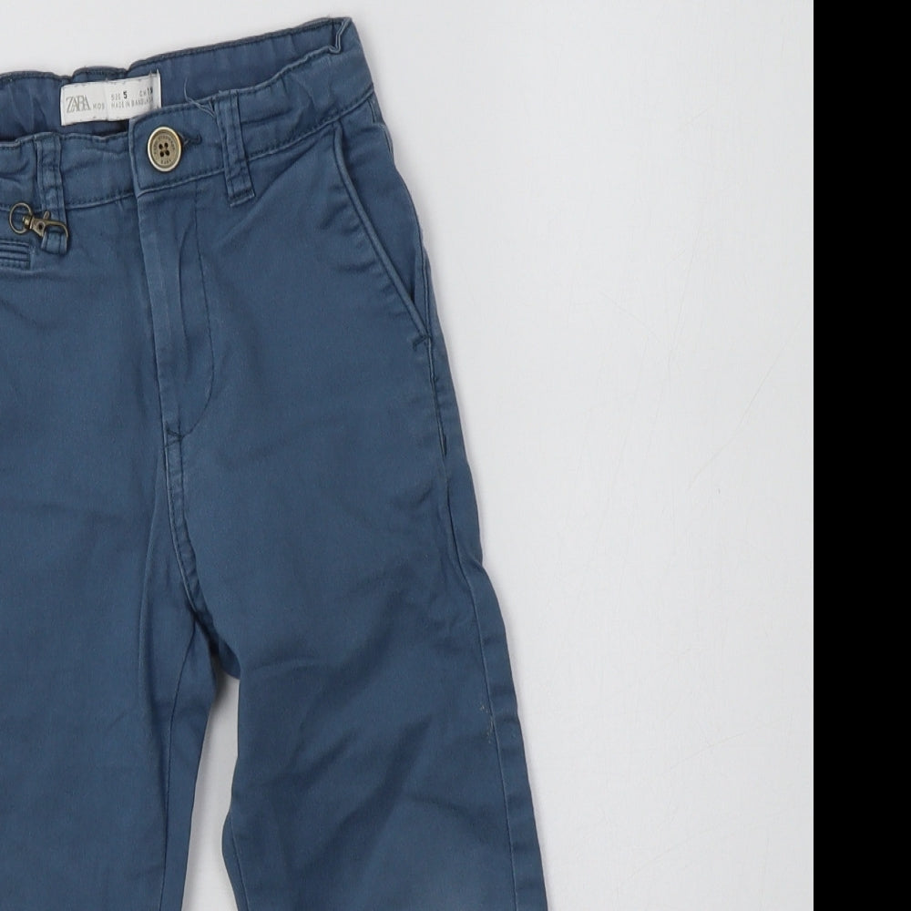 Zara Boys Blue   Chino Trousers Size 5 Years  Regular