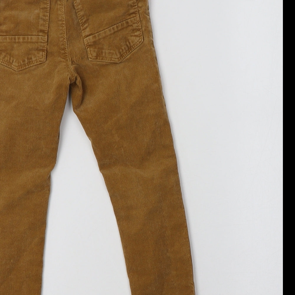 NEXT Boys Brown  Cotton Chino Trousers Size 4-5 Years  Regular