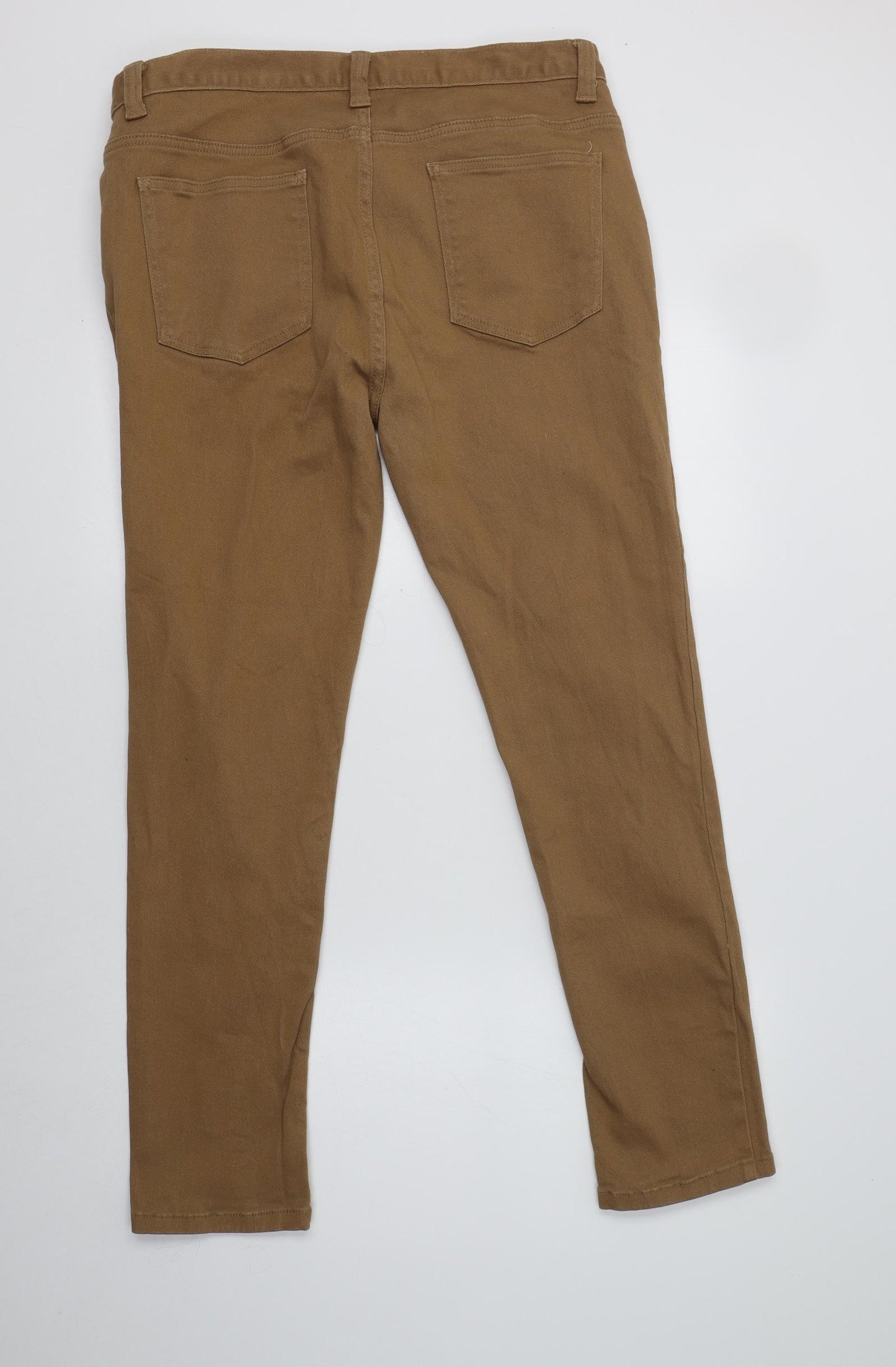 Primark Mens Beige  Cotton Skinny Jeans Size 36 L30 in Regular