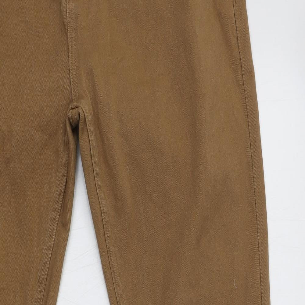 Primark Mens Beige  Cotton Skinny Jeans Size 36 L30 in Regular
