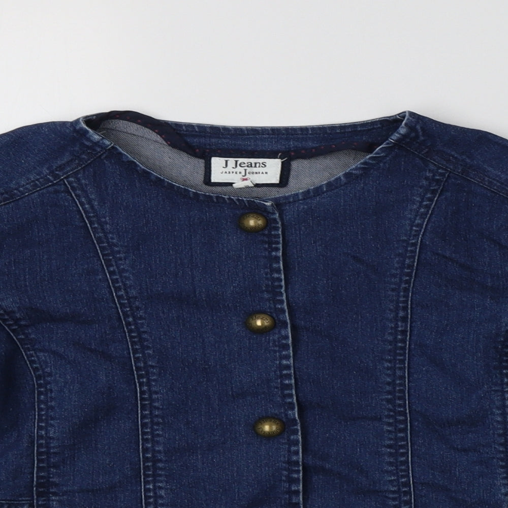 Jasper C Girls Blue   Jacket  Size 11 Years