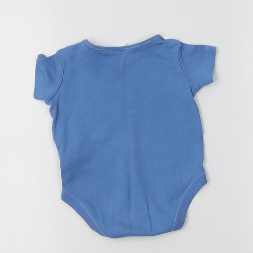 F&F Baby Blue  Cotton Romper One-Piece Size 6-9 Months