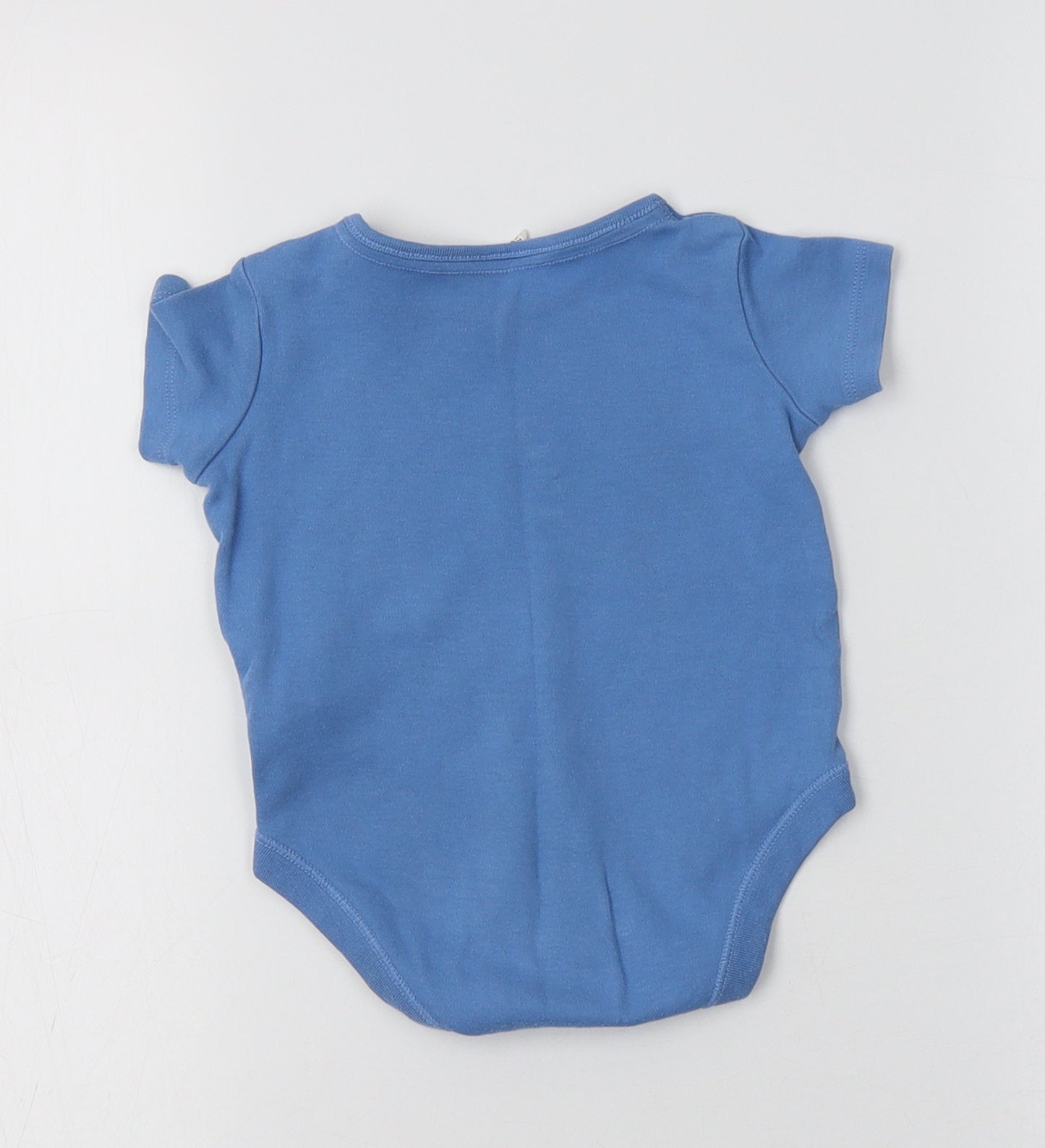 F&F Baby Blue  Cotton Romper One-Piece Size 6-9 Months