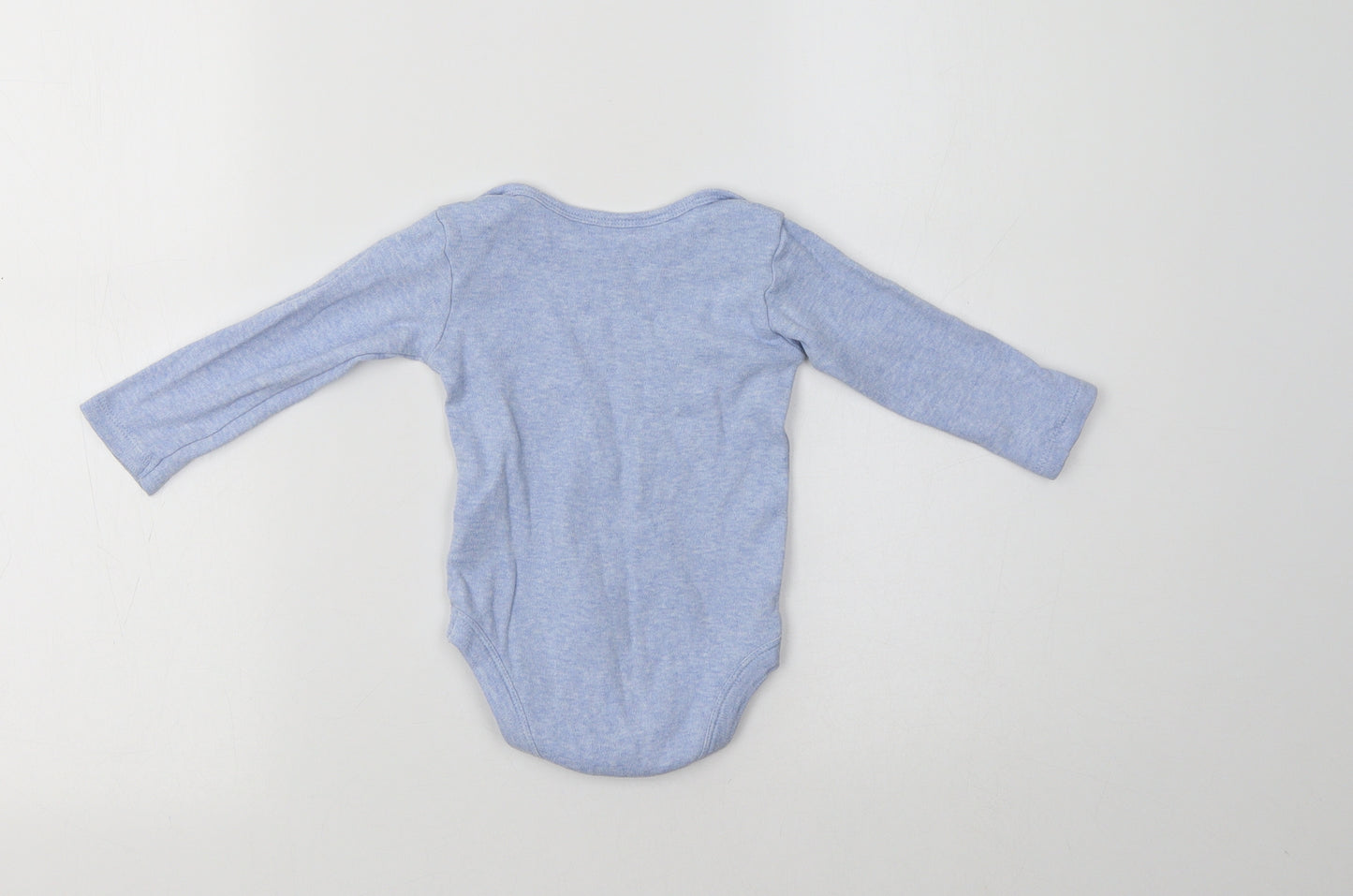 TU Baby Blue  Cotton Romper One-Piece Size 6-9 Months