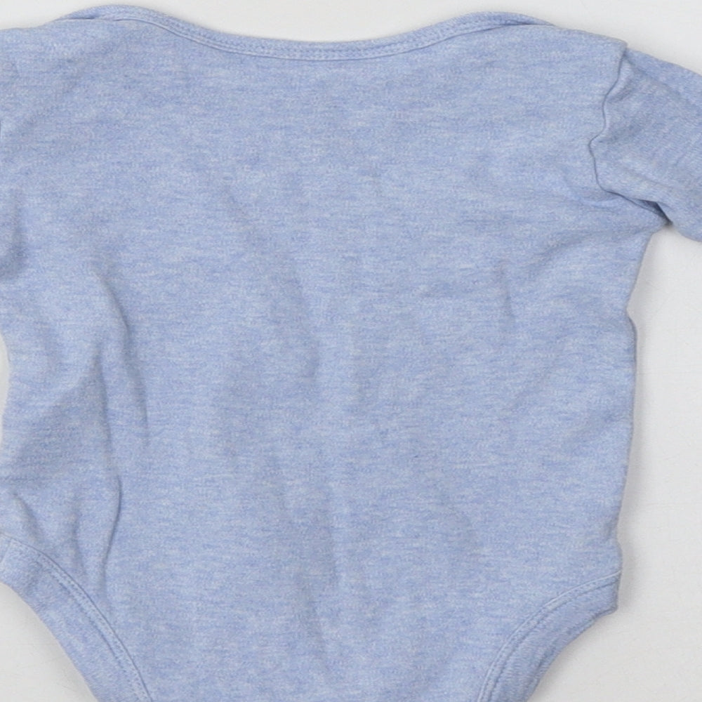 TU Baby Blue  Cotton Romper One-Piece Size 6-9 Months