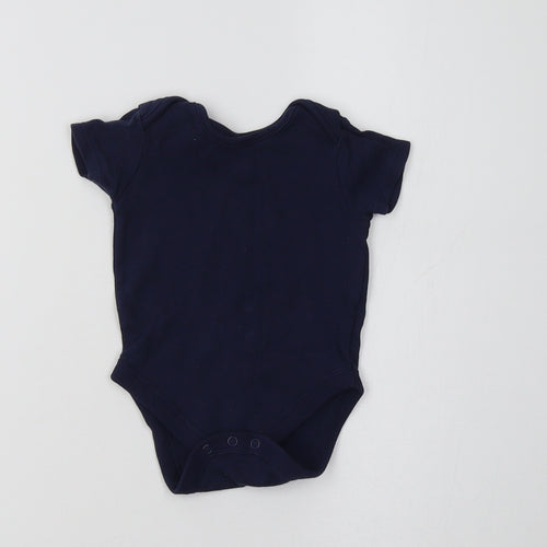 George Baby Blue  Cotton Romper One-Piece Size 6-9 Months