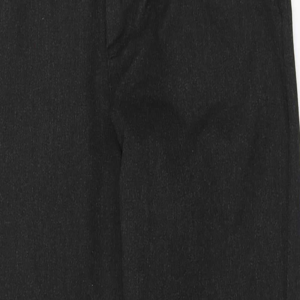 George Boys Grey  Polyester Dress Pants Trousers Size 7-8 Years  Regular  - School