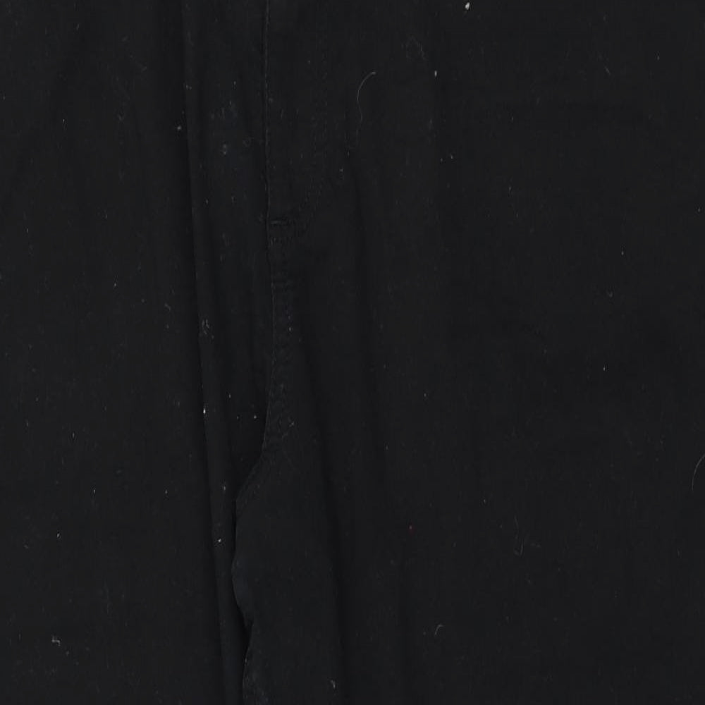 Marks and Spencer Womens Black  Cotton Skinny Jeans Size 20 L23 in Regular